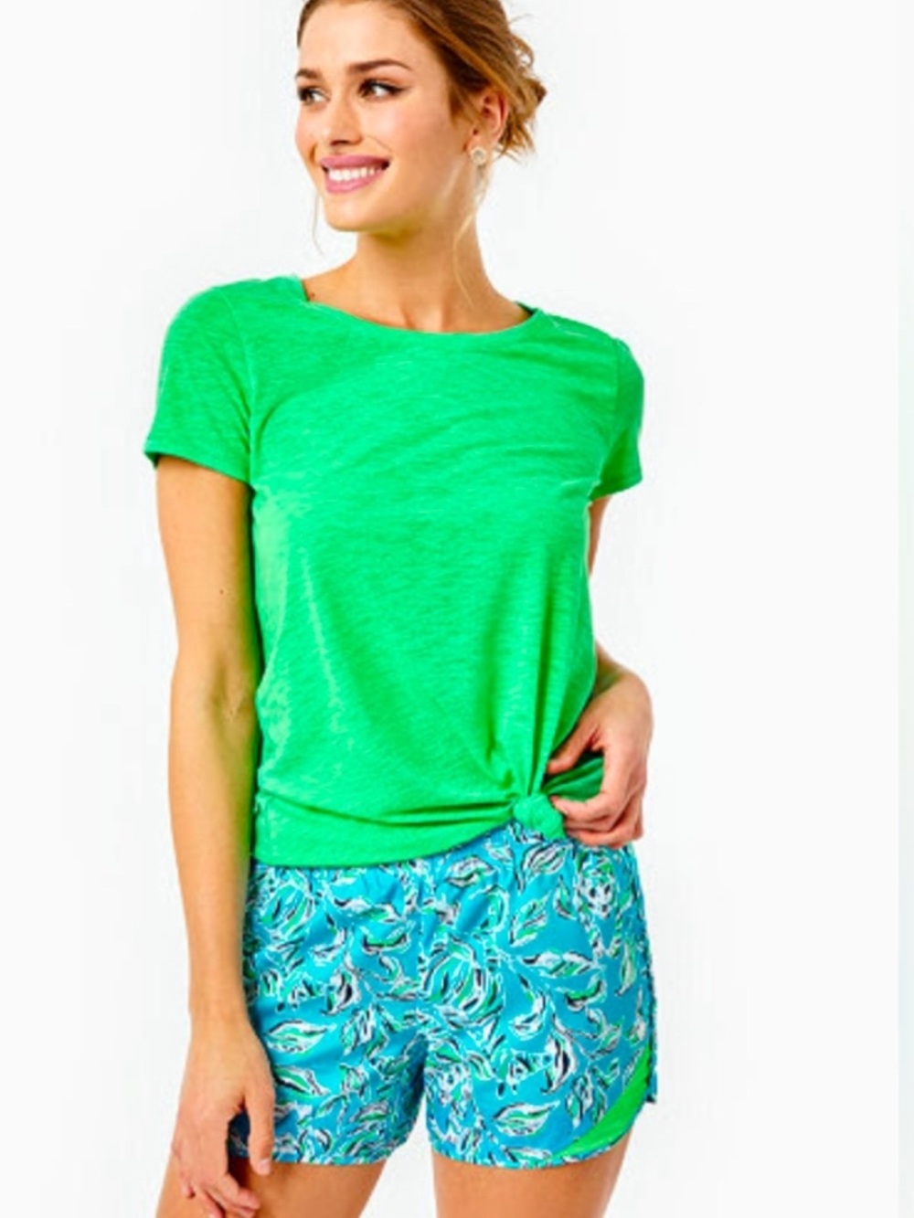 Lilly Pulitzer Ocean Trail Shorts Outta Line